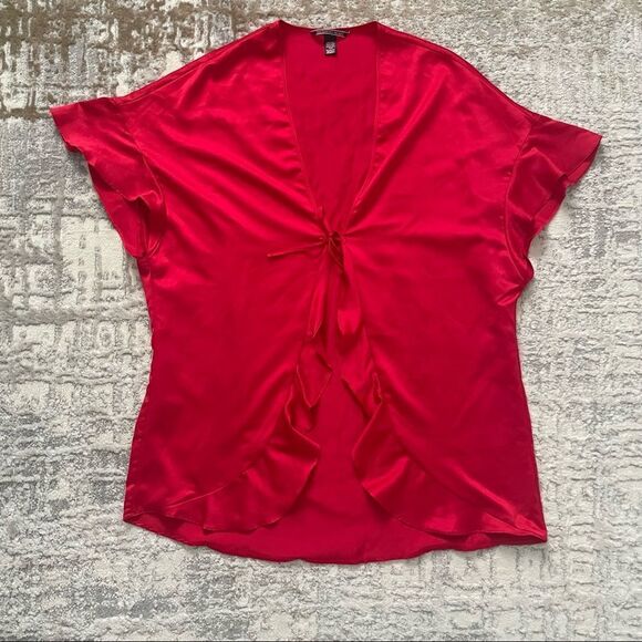 🏷️ 5 for $25 - VICTORIA'S Secret Love Silky Slip Kimono Robe - Picture 2 of 7